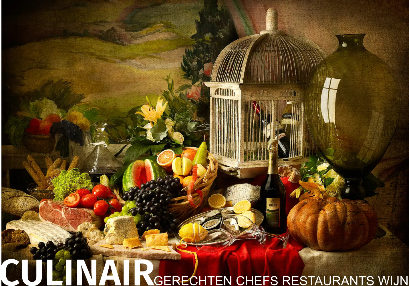 CULINAIR GERECHTEN CHEFS RESTAURANTS WIJN