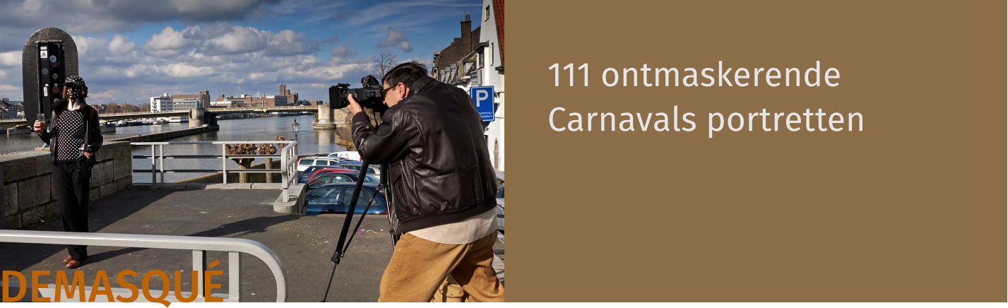 111 ontmaskerende Carnavals portretten DEMASQUÉ